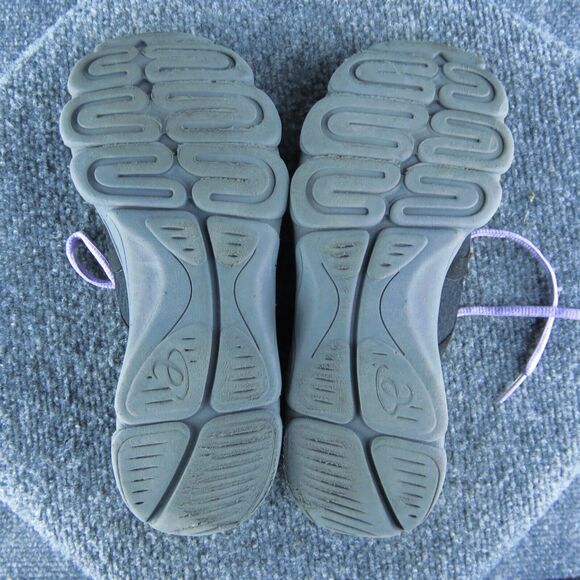 Easy Spirit Reinvent Women Sneaker Shoes Size 7.5 Medium Black Fabric Lace Up - Picture 8 of 10